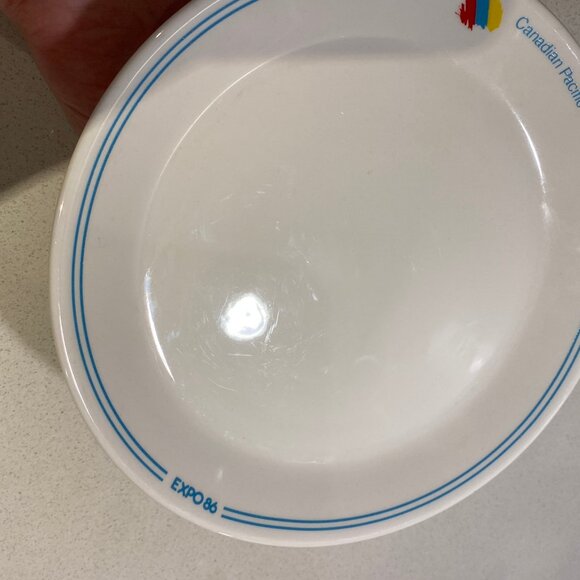 Vintage Expo 86 Vancouver Canadian Pavilion Syracuse China of Canada - Picture 9 of 10